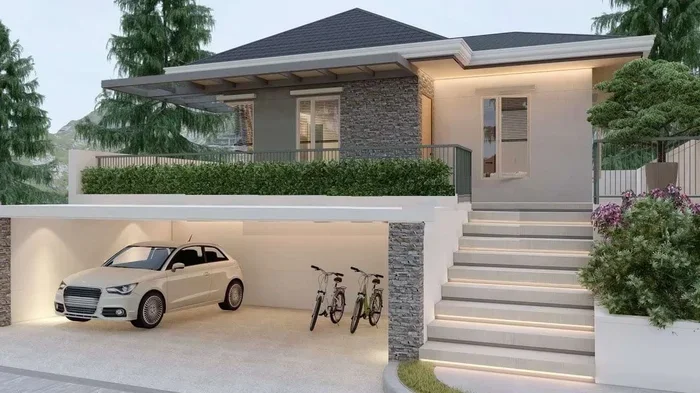 1000 Sq Ft House Plans With Car Parking Design Ideas