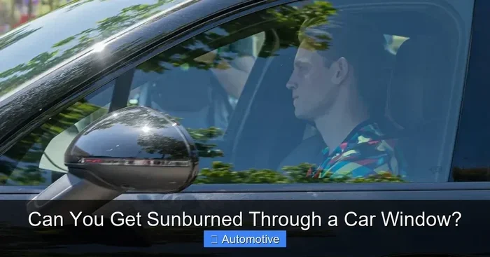 Surprising Ways You Can Get Sunburned Through a Car Window